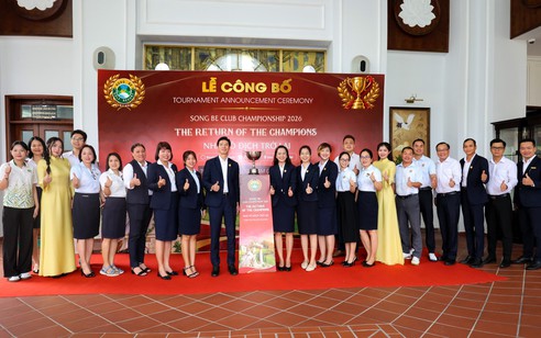 Song Be Club Championship 2026 trở lại sau 7 năm, viết tiếp hành trình chinh phục vinh quang
