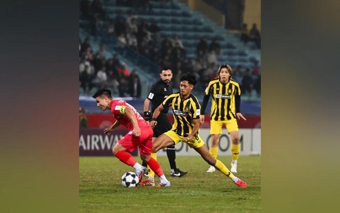 CLB Công an Hà Nội thắng đậm tại AFC Champions League 2