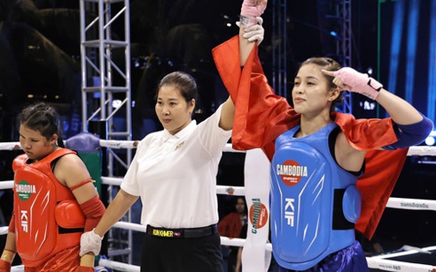 Võ sĩ Việt Nam giành 4 HCV thế giới Kun Khmer