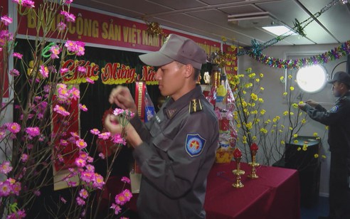 Xuân giữa trùng khơi: Hành trình xuyên Tết của lực lượng Kiểm ngư