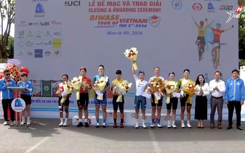 Bế mạc Biwase Tour of Vietnam 2026 - Chất lượng chuyên môn nâng tầm cao mới