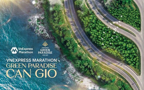 Hơn 5.000 VĐV tham gia Marathon Cần Giờ