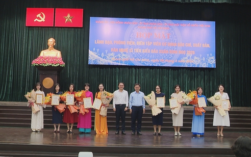 HTV đạt giải tập thể, 2 giải Ba và 1 giải Khuyến khích Giải thưởng báo chí viết về Nghị quyết số 57