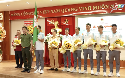 Đội xe đạp Công an TP. Hồ Chí Minh xuất quân tham dự Cúp Truyền hình 2026