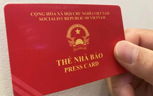 Gia hạn sử dụng Thẻ nhà báo kỳ hạn 2021-2025 đến hết ngày 30/6/2026