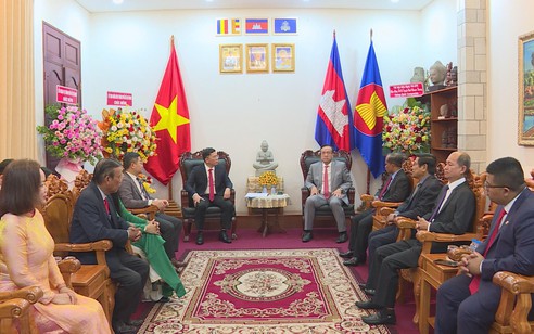 Lãnh đạo TP. Hồ Chí Minh chúc mừng Tết cổ truyền Campuchia - Chol Chnam Thmey 2026