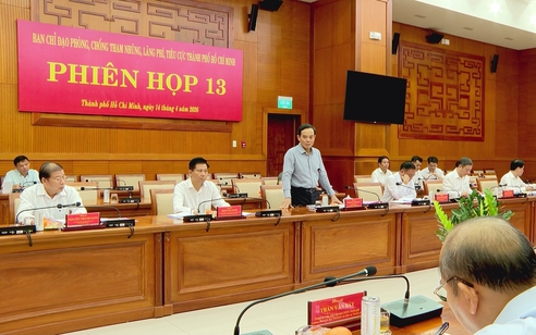 Ban Chỉ đạo phòng, chống tham nhũng, lãng phí, tiêu cực TP. Hồ Chí Minh tổ chức phiên họp thứ 13