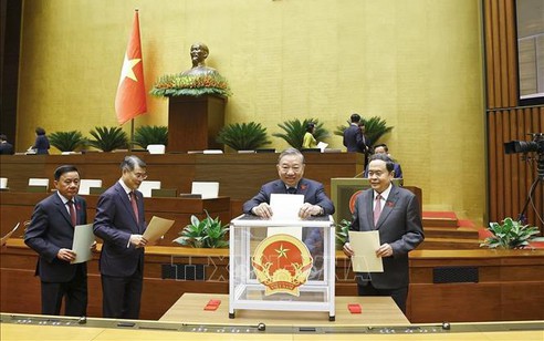 Kỳ họp thứ Nhất, Quốc hội khoá XVI: Quốc hội tiếp tục thực hiện công tác nhân sự