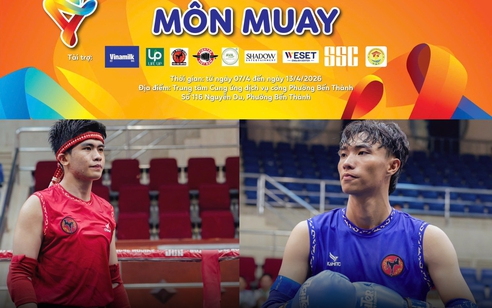 Khởi tranh môn Muay Đại hội Thể dục thể thao TP. Hồ Chí Minh 2026