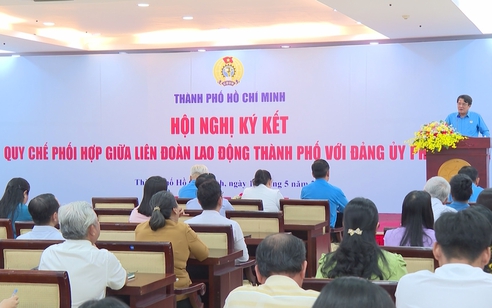 TP. Hồ Chí Minh tăng cường phối hợp chăm lo, bảo vệ quyền lợi người lao động