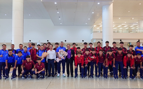 U17 Việt Nam trở về sau giải Châu Á, hướng đến FIFA World Cup U17