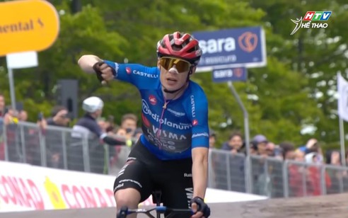 Jonas Vingegaard thắng chặng 9 Giro d’Italia