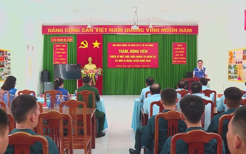 TP. Hồ Chí Minh: Tiếp lửa tinh thần đến các chiến sĩ mới