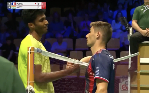Cầu lông Pháp lần đầu vào chung kết Thomas Cup