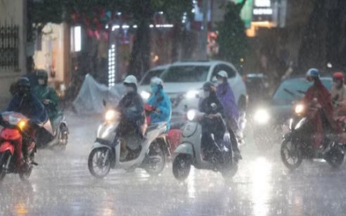 Ngày 10/7, nhiều khu vực có mưa lớn cục bộ