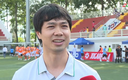 Công Phượng giao lưu tại VCK Giải Bóng đá Công nhân Viên chức Việt Nam 2026