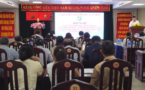 Phường Xuân Hòa: Giải quyết hồ sơ hành chính trước hạn đạt 100%