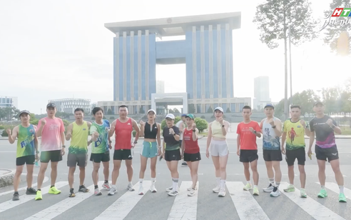 Các vận động viên háo hức sẵn sàng chinh phục giải chạy "Ý chí Côn Đảo" 2026
