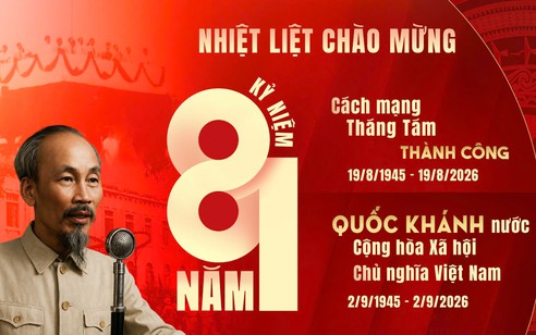 Kỷ niệm 81 năm Cách mạng Tháng Tám thành công và Quốc khánh 2/9