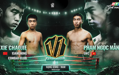 Trực tiếp: V1 Championship - The Glory Born | Giải Muay Thái & Kick Boxing chuyên nghiệp | 23/8