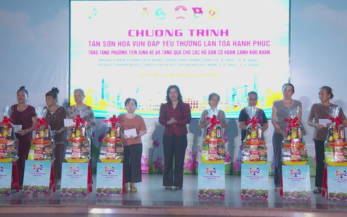 Phường Tân Sơn Hòa: “Bài ca độc lập, khát vọng thịnh vượng” kết nối cộng đồng