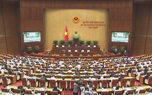 Quốc hội nghe báo cáo tại hội trường 2 dự thảo luật