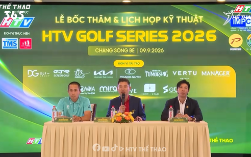 Chờ đợi các cặp đấu hấp dẫn tại HTV Golf Series 2026 chặng Sông Bé