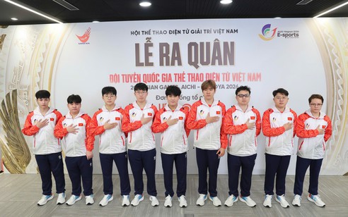 Đội tuyển Thể thao điện tử Việt Nam ra quân dự ASIAD 20