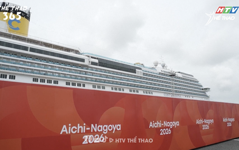 Làng vận động viên độc đáo trên siêu du thuyền tại Asian Games Nagoya 2026
