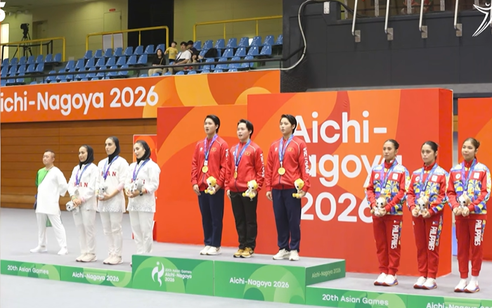 Karate Việt Nam giành HCV Kata đồng đội nữ tại ASIAD 20