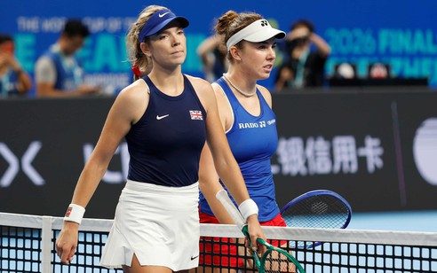 Anh dừng bước tại tứ kết Billie Jean King Cup sau thất bại trước Cộng hòa Czech