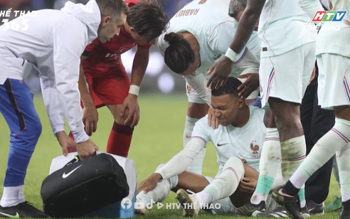 Kylian Mbappé rời tuyển Pháp vì chấn thương gân gối