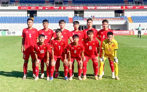 U16 Việt Nam khép lại CFA Team China 2026, hướng tới những đợt tập huấn tiếp theo