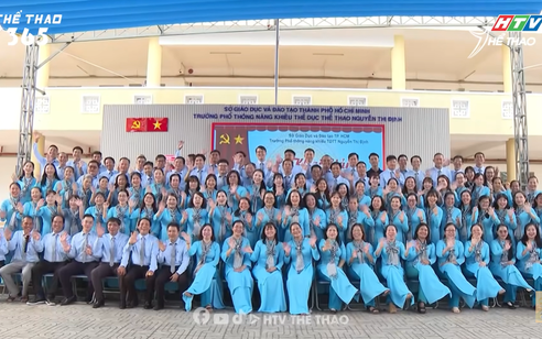 Trường Phổ thông năng khiếu TDTT Nguyễn Thị Định: Năm học mới - Thắng lợi mới