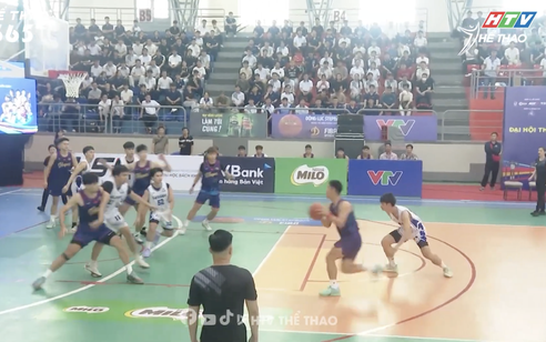 Khởi tranh vòng chung kết bóng rổ Đại hội Thể thao sinh viên toàn quốc 2026