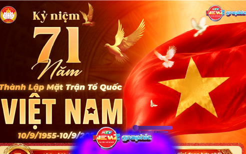 NewZgraphic: Kỷ niệm 71 năm ngày thành lập Mặt trận tổ quốc Việt Nam (10/9/1955 - 10/9/2026)
