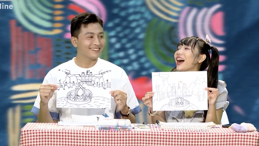 Góc nhỏ kỳ diệu: Vẽ đài phun nước