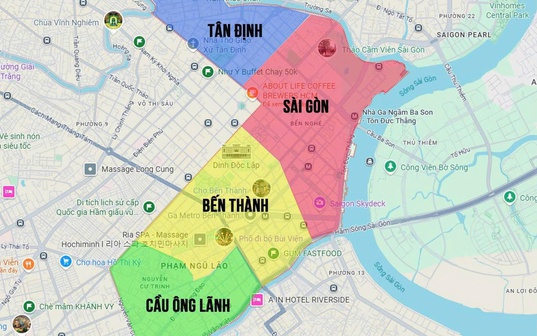 Tra cứu nhanh 168 phường, xã, đặc khu của TP.HCM mới