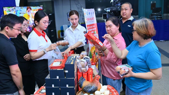 Gian hàng thương hiệu tại Không gian trưng bày