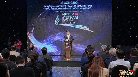 Nhà báo Cao Anh Minh phát biểu khai mạc sự kiện