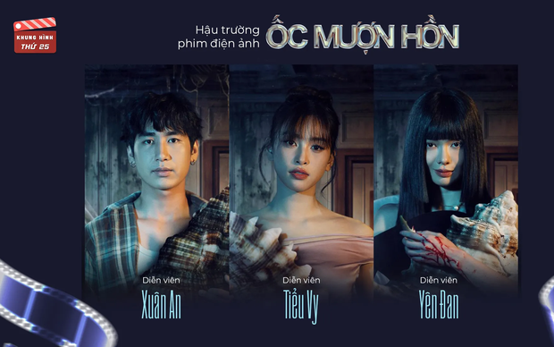 Khung hình thứ 25: Tiểu Vy, Yên Đan và Xuân An đồng loạt "nói xấu" Quốc Trường ở hậu trường phim "Ốc mượn hồn"