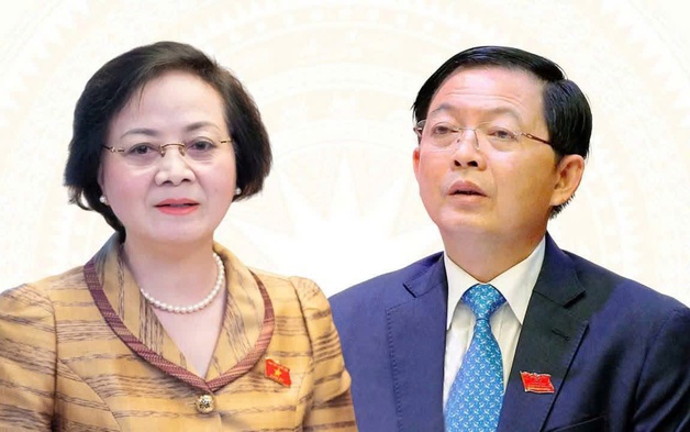 Quốc hội phê chuẩn bà Phạm Thị Thanh Trà và ông Hồ Quốc Dũng làm Phó Thủ tướng Chính phủ