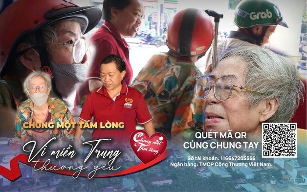 Những tấm lòng cao tuổi góp sức "Chung một tấm lòng: Vì miền Trung thương yêu"