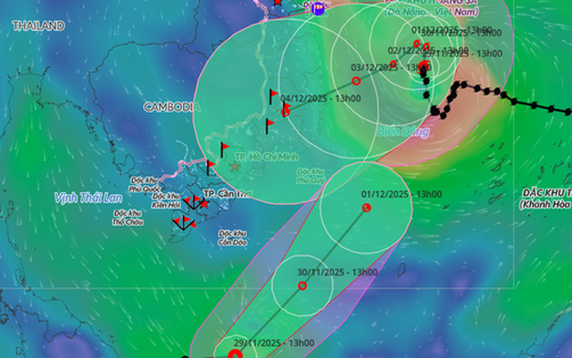 Áp thấp nhiệt đới lạ thường vào Biển Đông, diễn biến tiếp theo thế nào?
