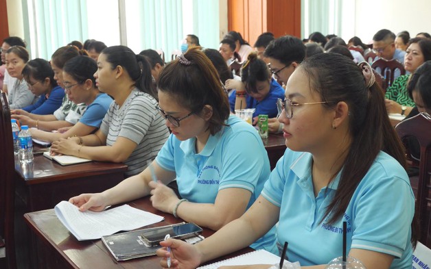 Tập huấn nghiệp vụ công tác tuyên giáo, dân vận và tổ chức xây dựng Đảng