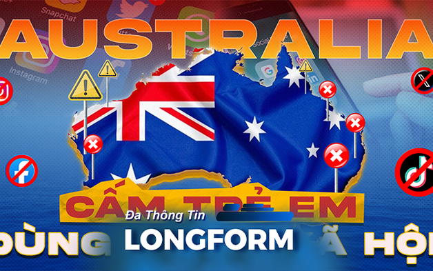 Australia cấm trẻ em sử dụng mạng xã hội