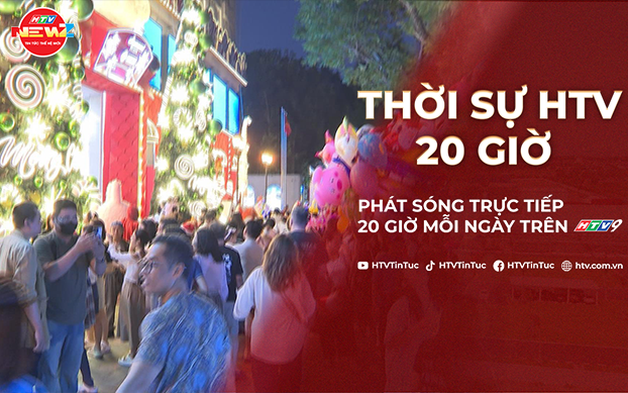 Thời sự HTV ngày 21/12/2025 | Giáng sinh rộn ràng khắp trung tâm TP. Hồ Chí Minh