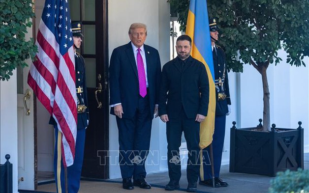 Tổng thống Mỹ và Ukraine bắt đầu hội đàm ở Mar-a-Lago