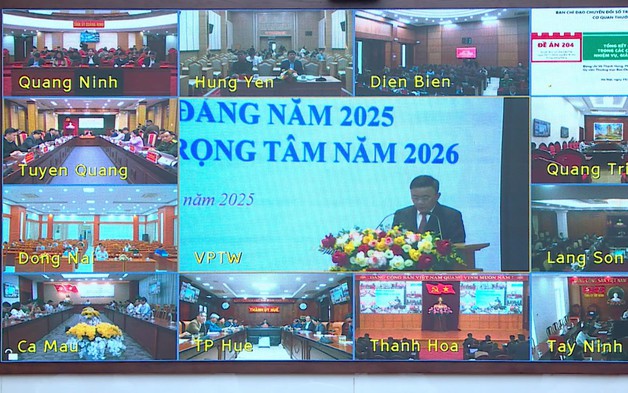 Hội nghị Tổng kết công tác chuyển đổi số năm 2025 trong các cơ quan Đảng