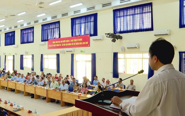 Lãnh đạo phường Bình Trưng đối thoại với cán bộ Mặt trận, đoàn viên, hội viên và Nhân dân trên địa bàn phường